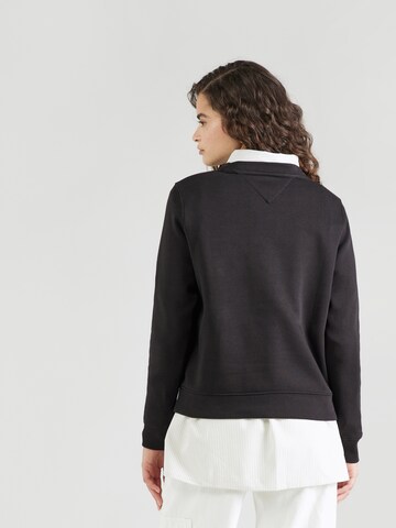 Tommy Jeans Mikina – černá