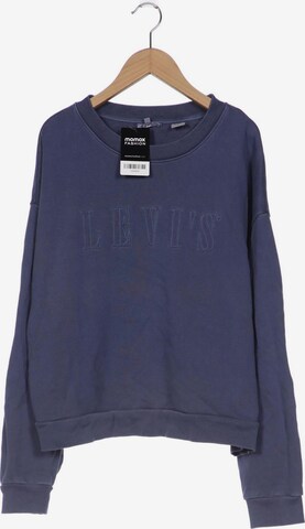 LEVI'S ® Sweatshirt & Zip-Up Hoodie in M in Blue: front