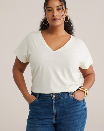 WE Fashion Shirt in Beige: front