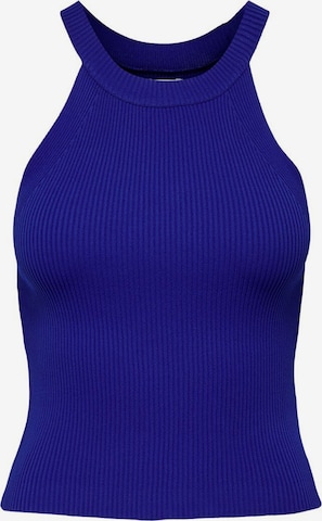 Tops en tricot 'EDNA' ONLY en bleu : devant