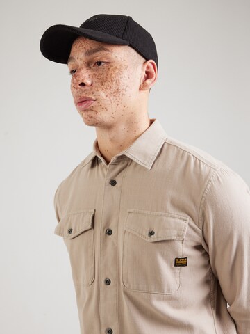 Slim fit Camicia 'MARINE' di G-STAR in verde