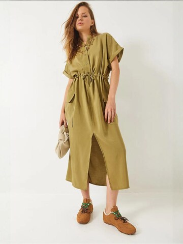 Robe-chemise Bianco Lucci en vert