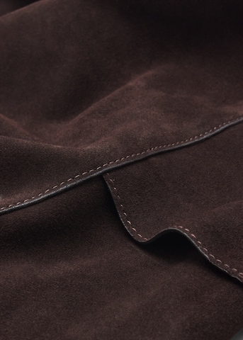MANGO Shopper 'ALMUDENA' in Braun