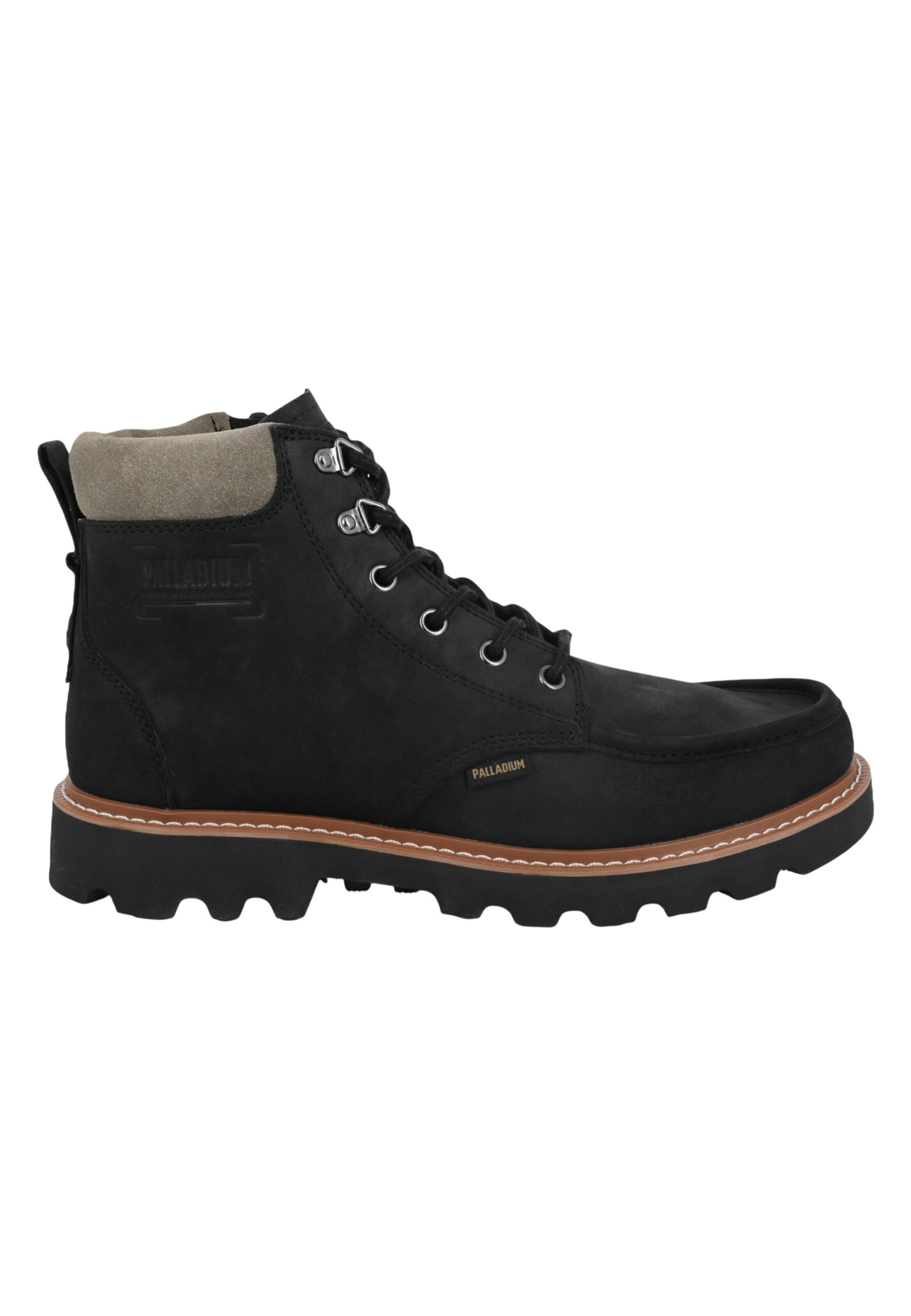 Palladium Schnürstiefel in Schwarz