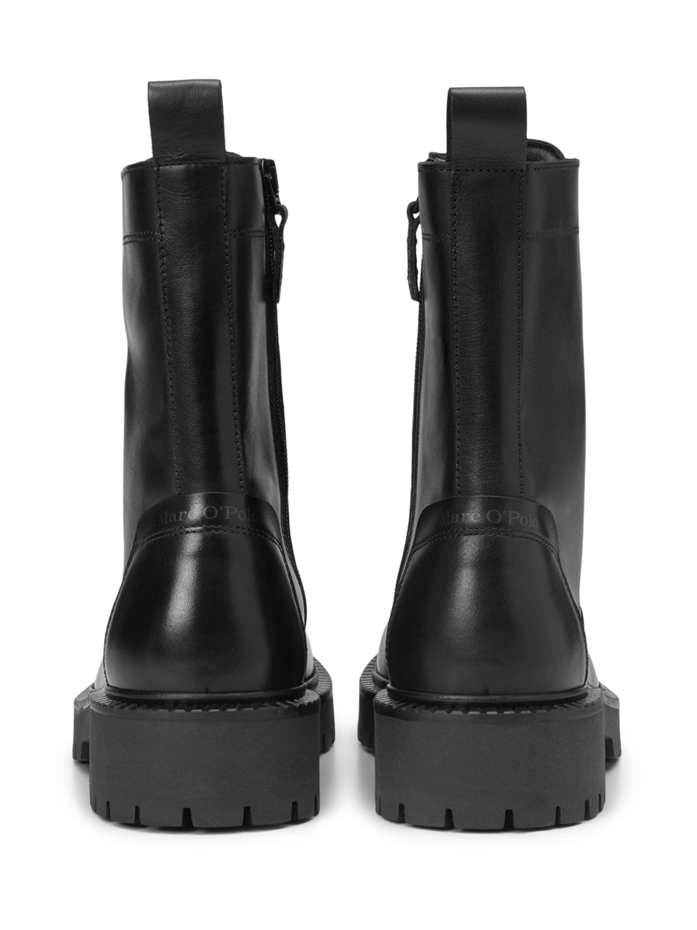 Marc O&#x27;Polo - Botines con cordones en negro