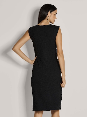 Robe fourreau MADELEINE en noir