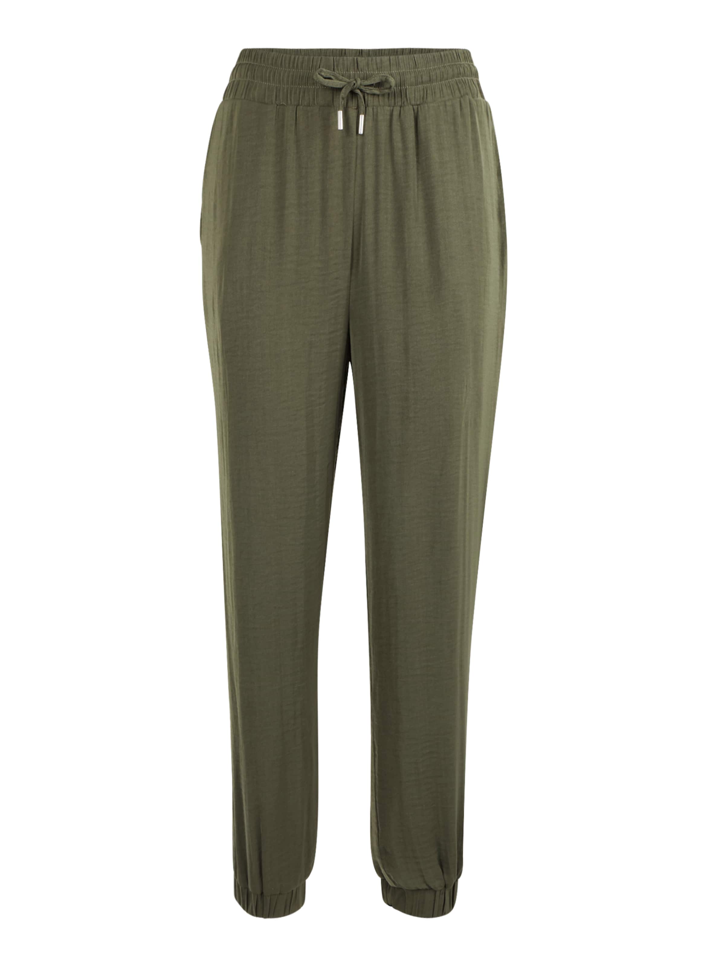 ABOUT YOU Tapered Trousers 'Jiline' in Green: front