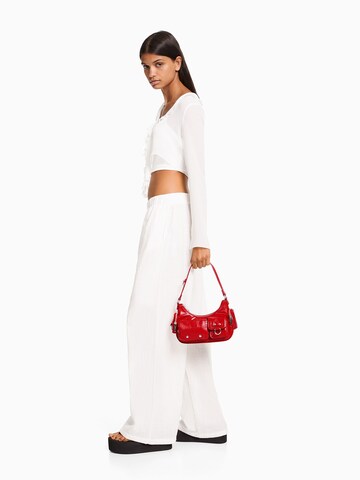 Bershka Shoulder bag in Red