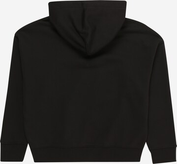 Calvin Klein Jeans Μπλούζα φούτερ 'INTARSIA' σε μαύρο