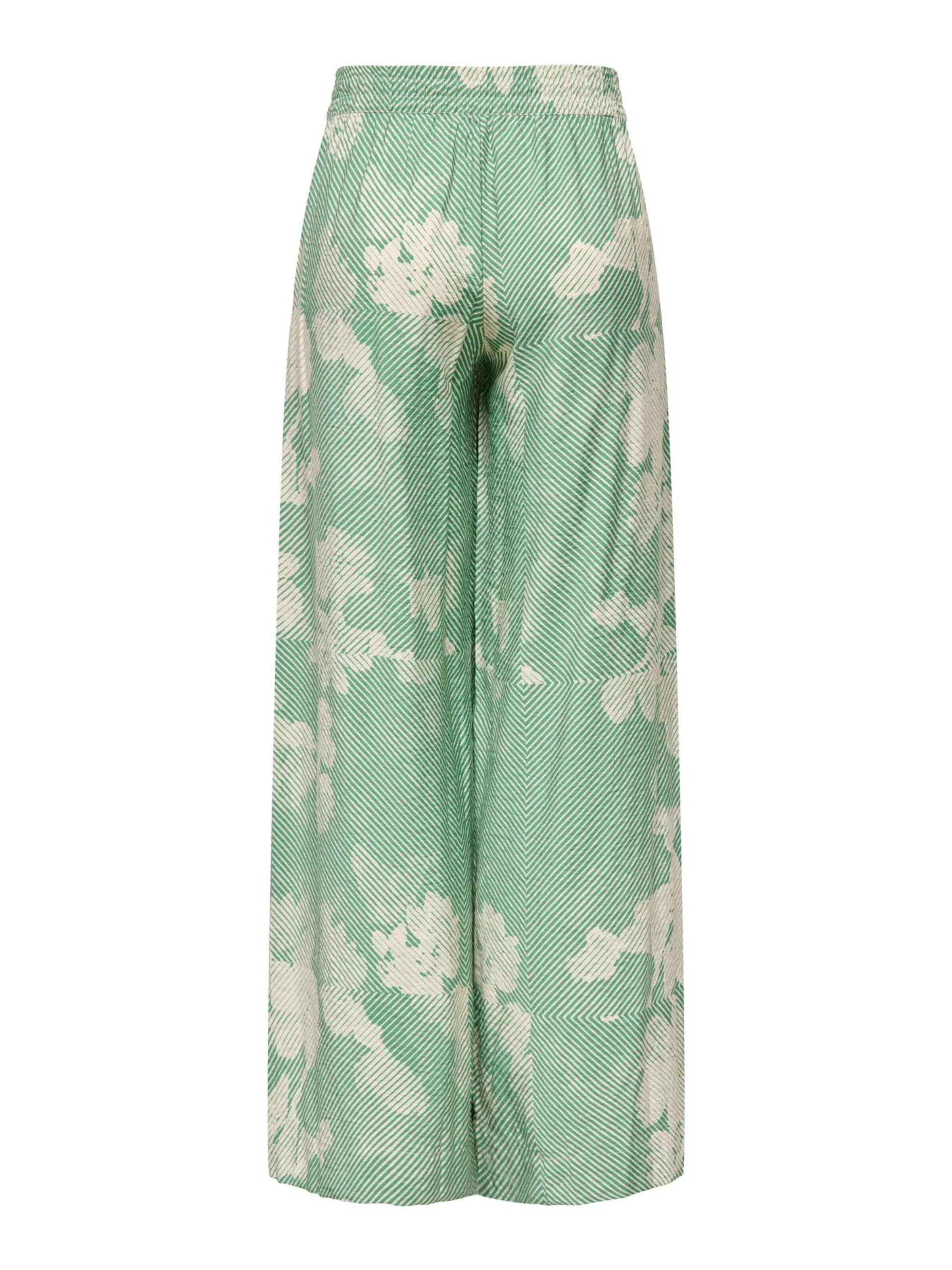 JDY Wide leg Broek 'JDYTROYA LIFE' in Groen