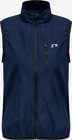Gilet de sport Newline en bleu : devant