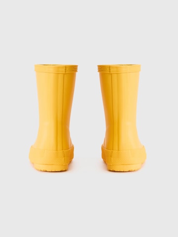 HUNTER Regenlaarzen in Geel