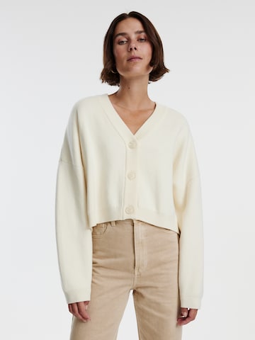 EDITED Cardigan 'Etta' i beige: forside