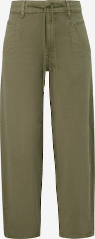 žalia s.Oliver Standartinis Kelnės: priekis