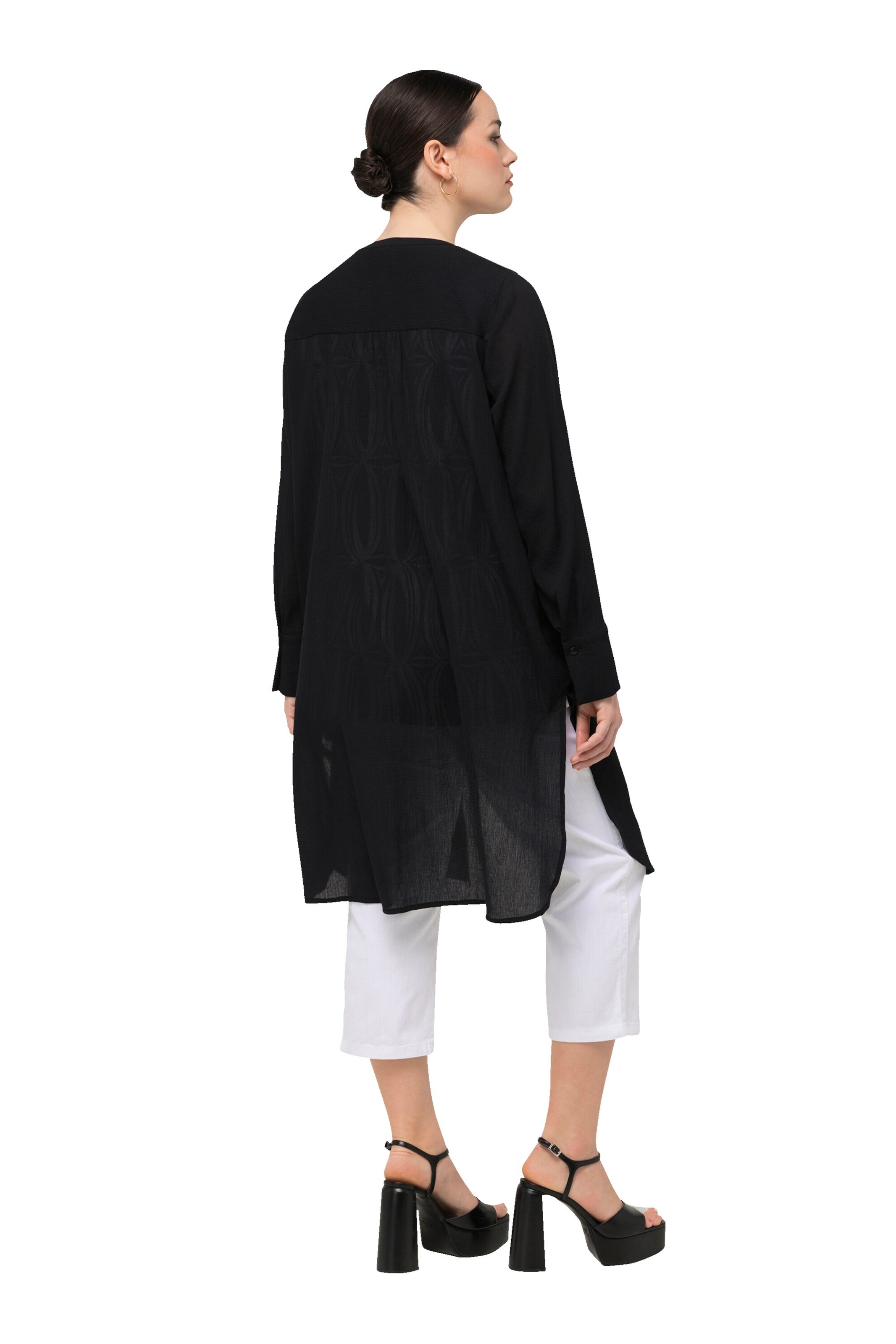 Ulla Popken Tuniek in Zwart