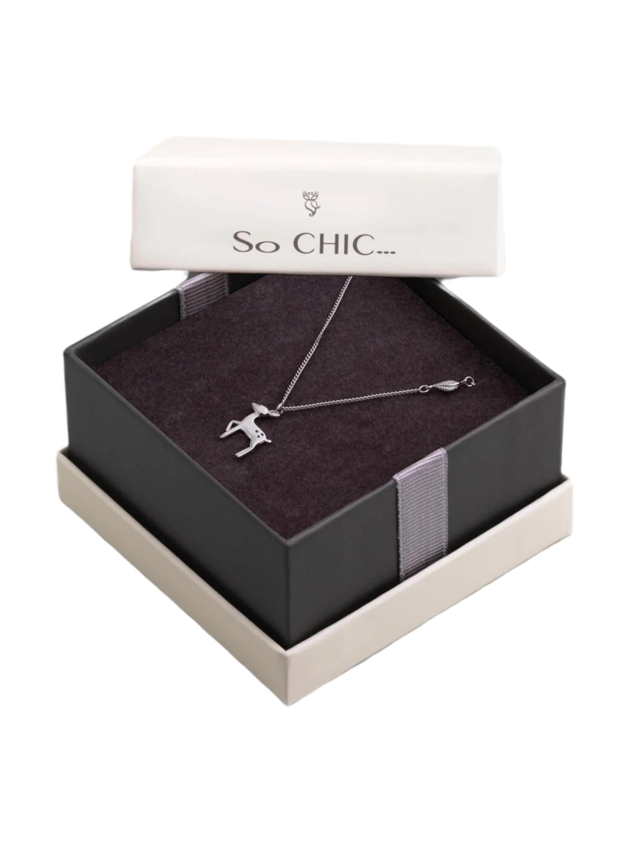 So Chic Necklace in Silver