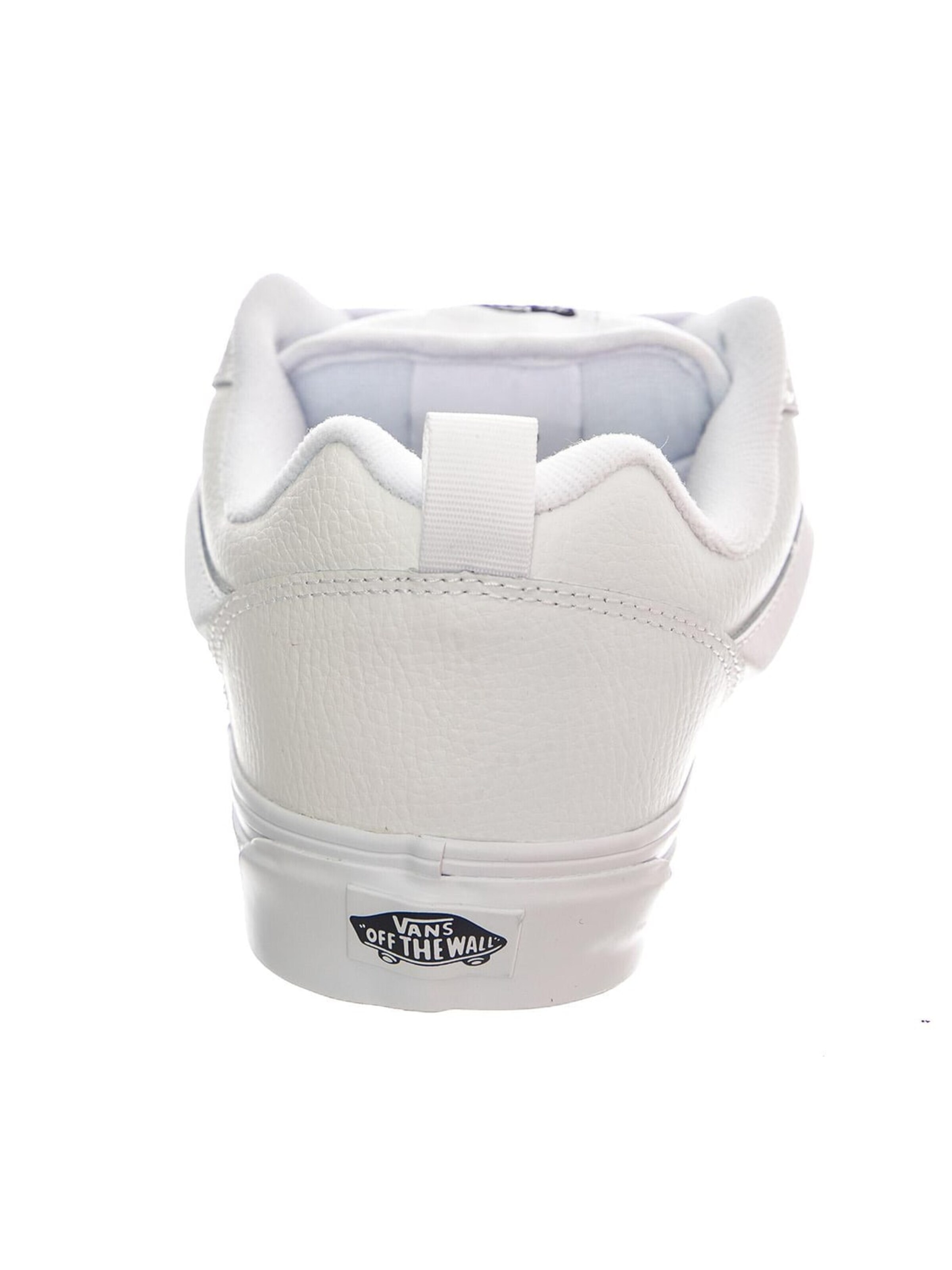 Chaussure de sport à lacets 'Knu School Leather True White' VANS en blanc