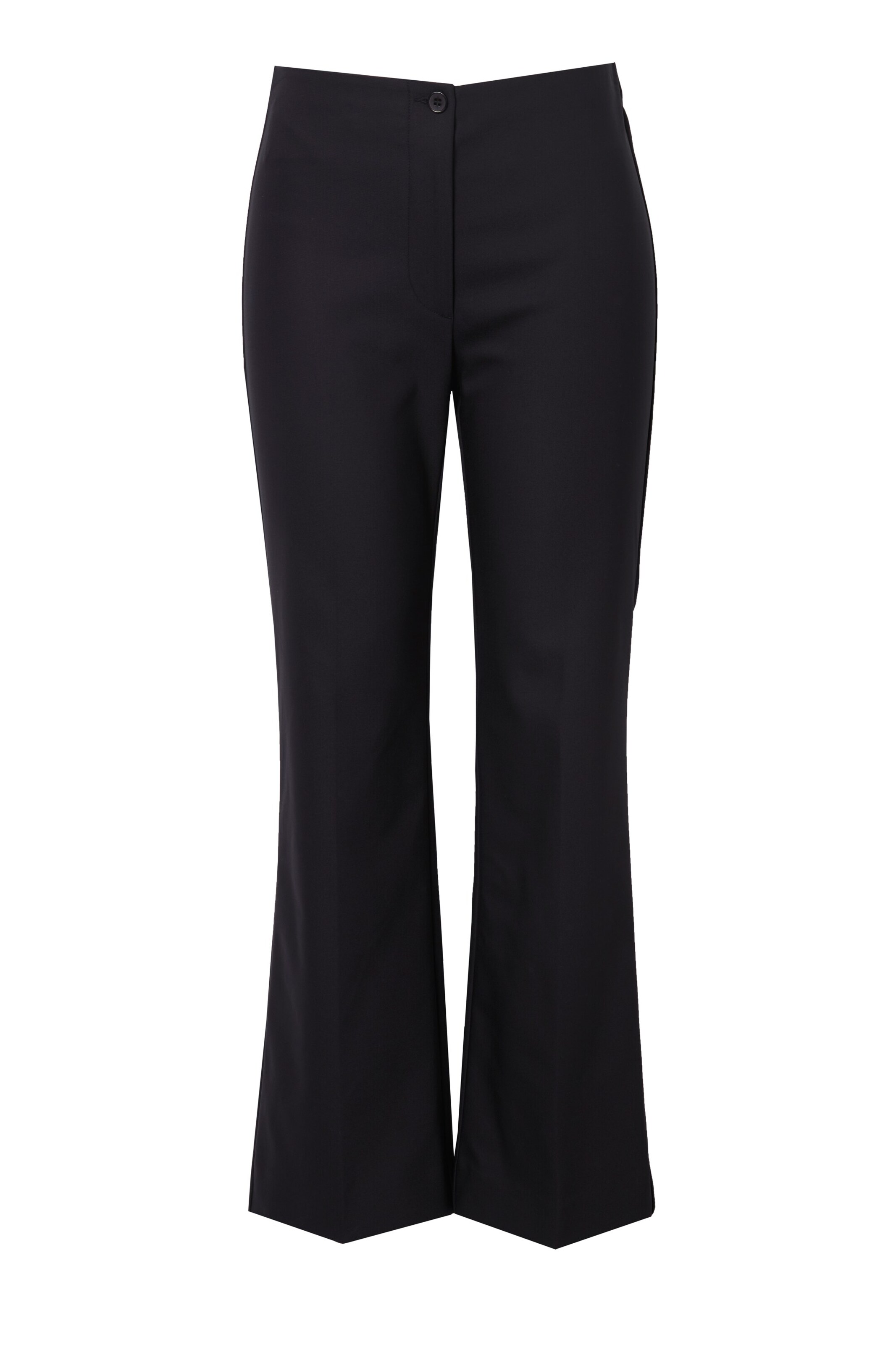 Ulla Popken Trousers in Black: front