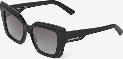 Karl Lagerfeld Saulesbrilles, krāsa - melns / balts, Preces skats