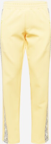 MOUTY - Regular Calças em amarelo: frente