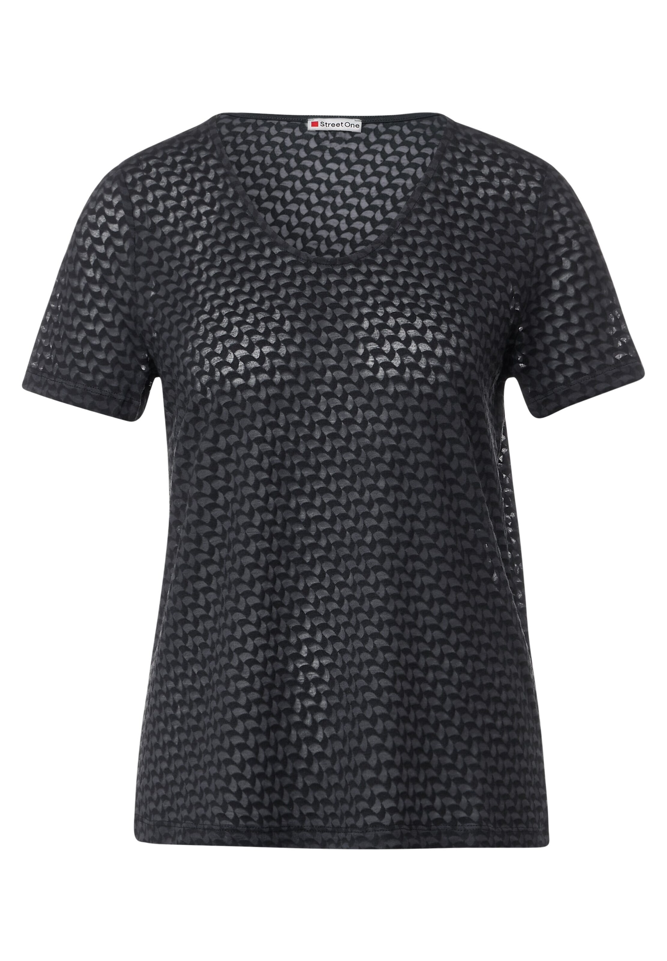 STREET ONE Shirt in Black: front
