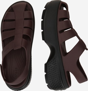 Sandales Crocs en marron