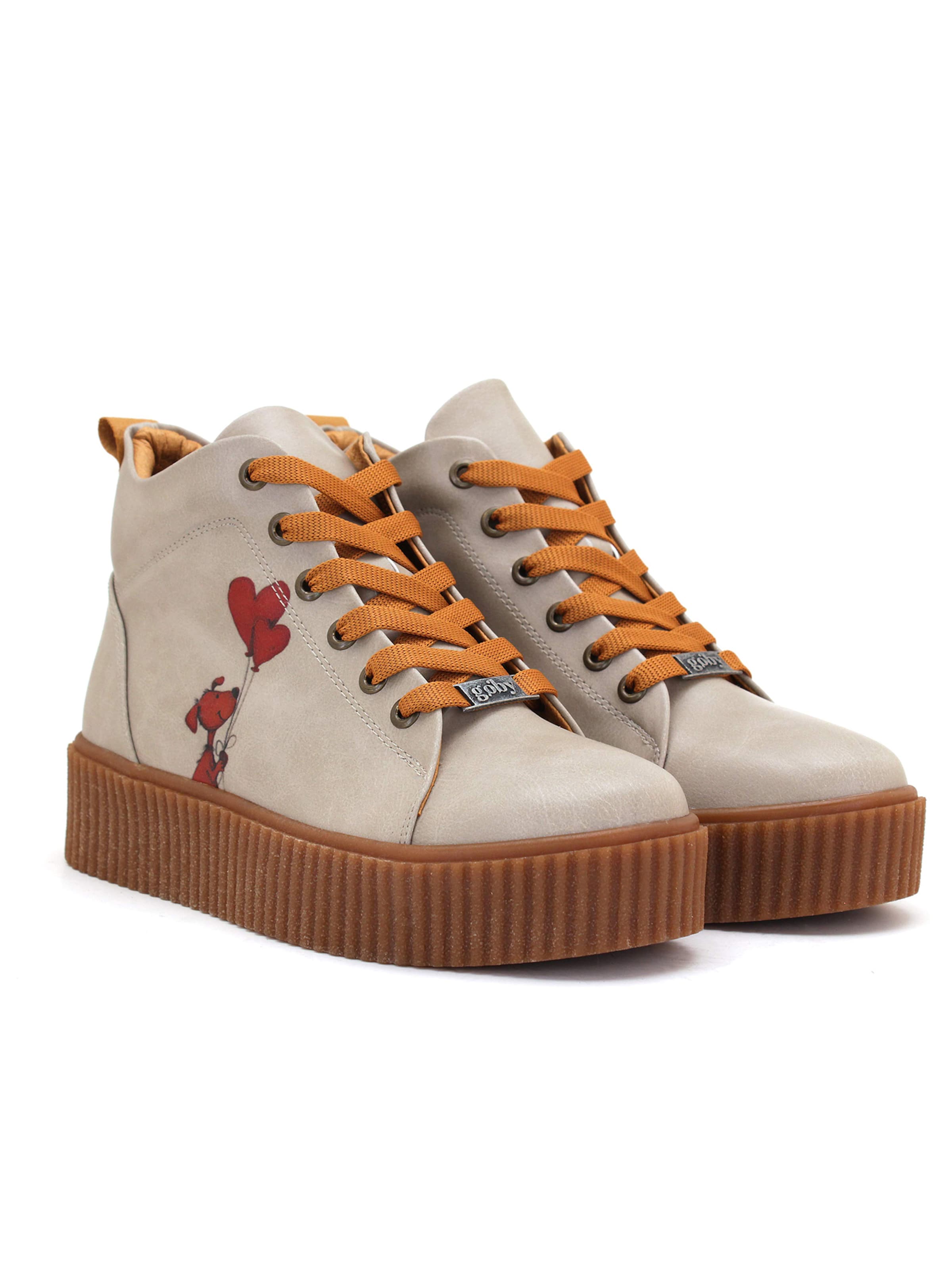 Goby Booties in Beige