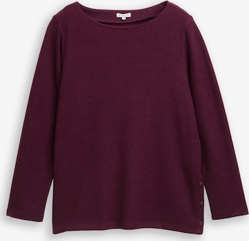 Tom Tailor Women + Sweater in Red: front
