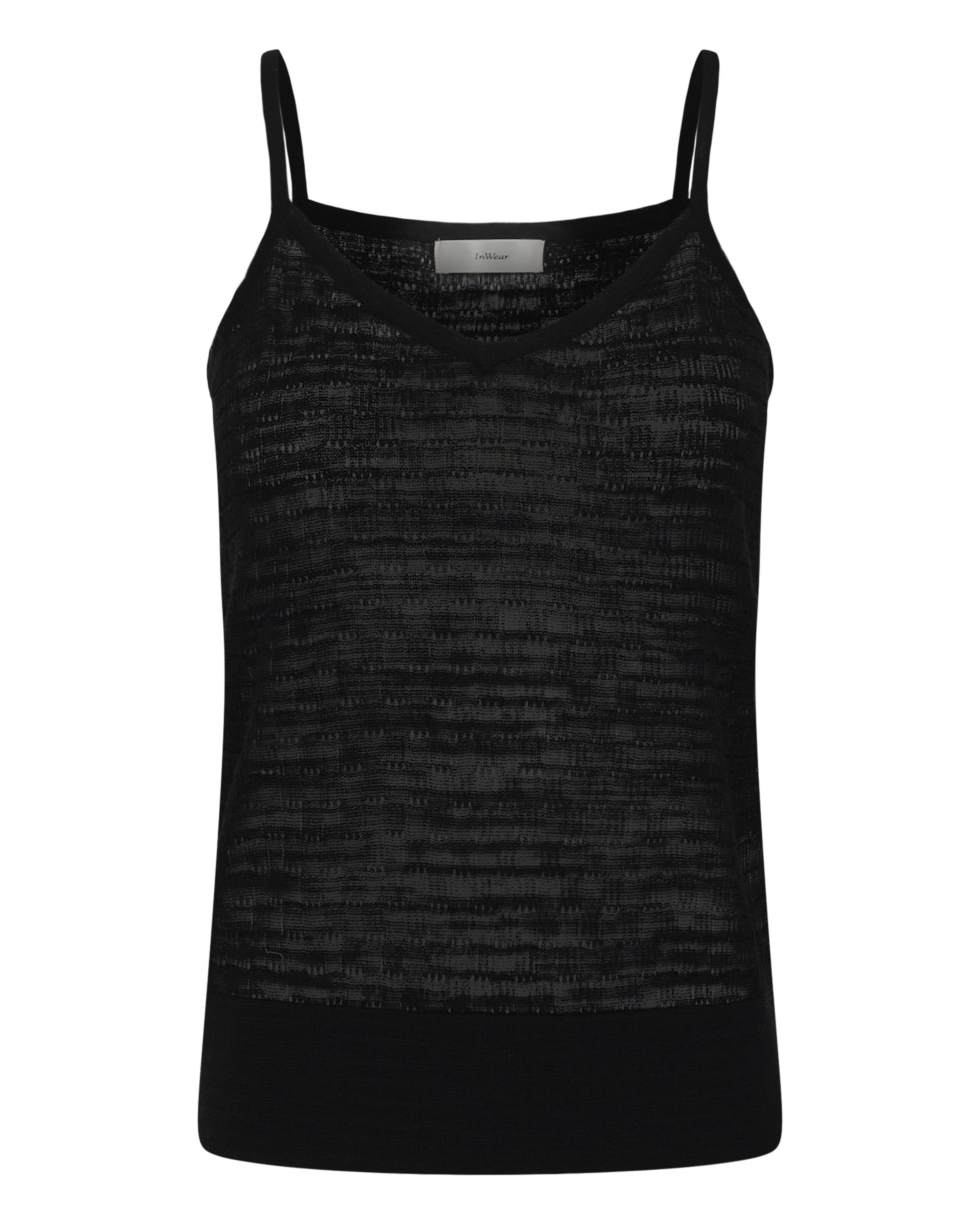 InWear Top 'NITAIW' in Schwarz: Vorderseite