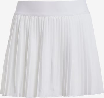 ADIDAS PERFORMANCE - Falda 'Club' en blanco: frente