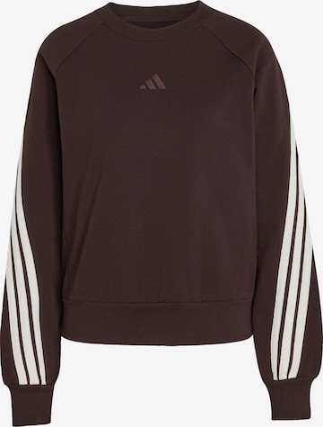 ADIDAS SPORTSWEAR - Camiseta deportiva en marrón: frente