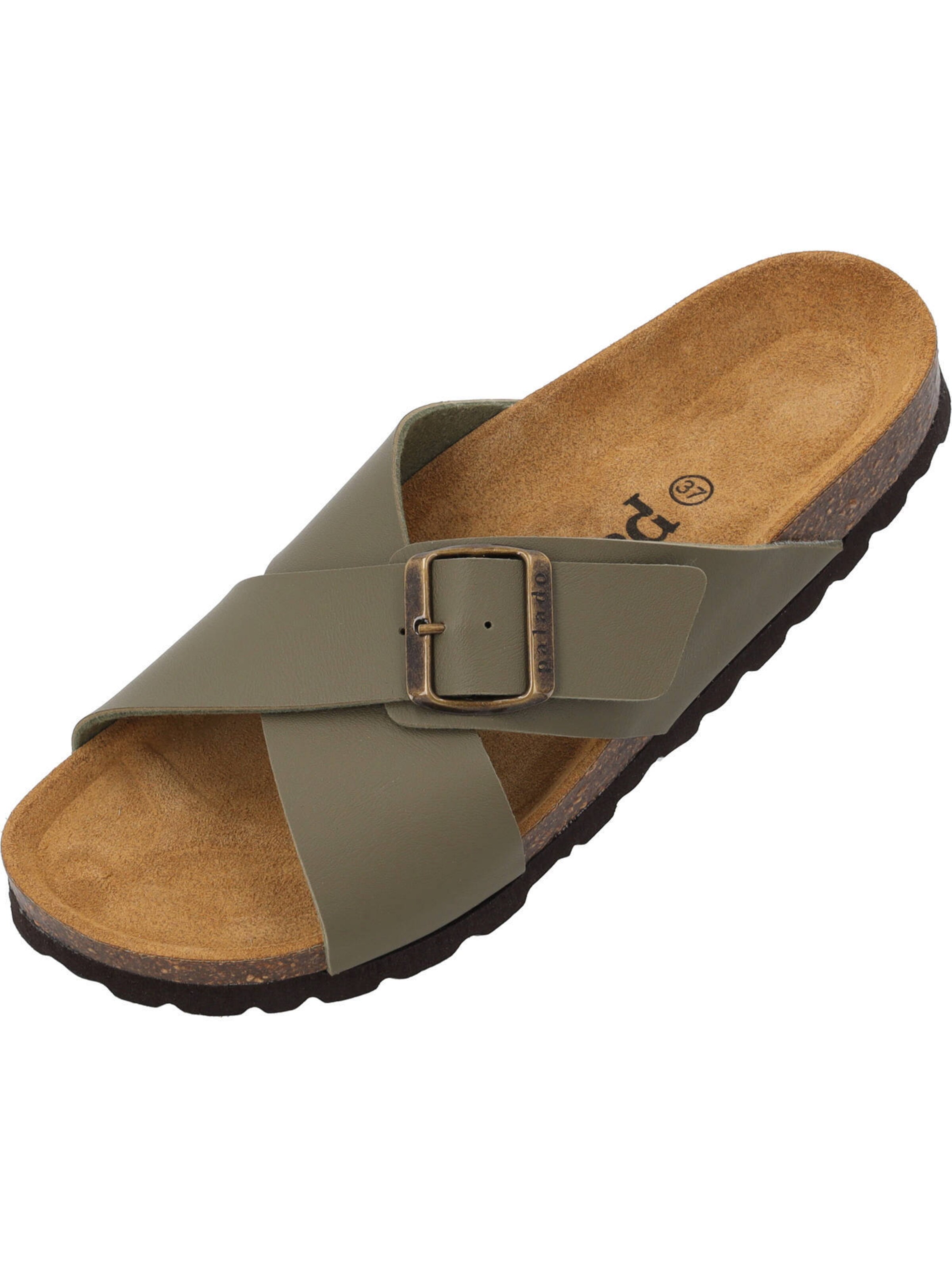 Palado Mule 'Vanelis' in Green: front