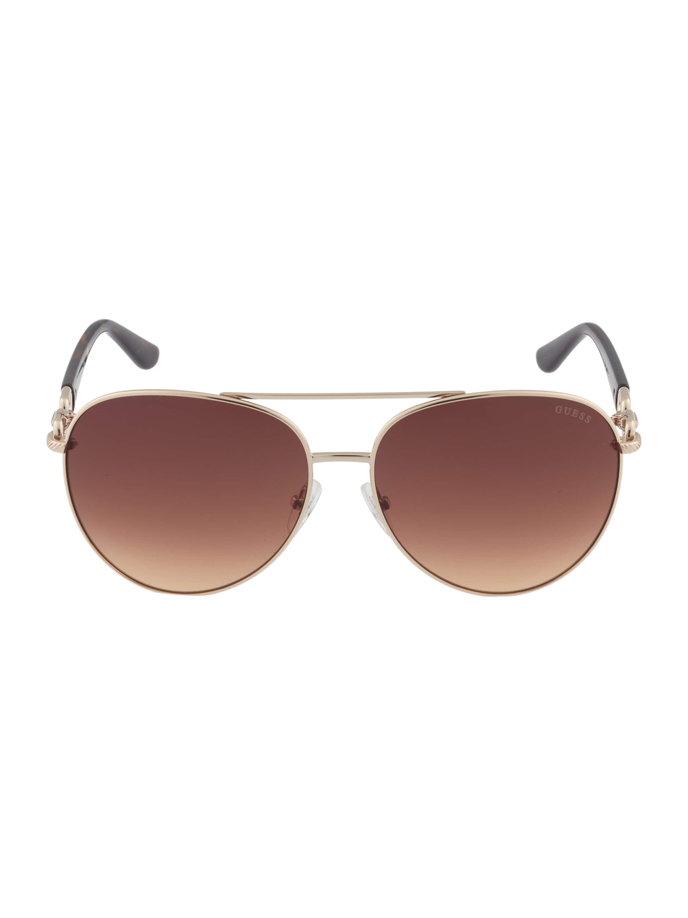 GUESS Sluneční brýle – zlatá