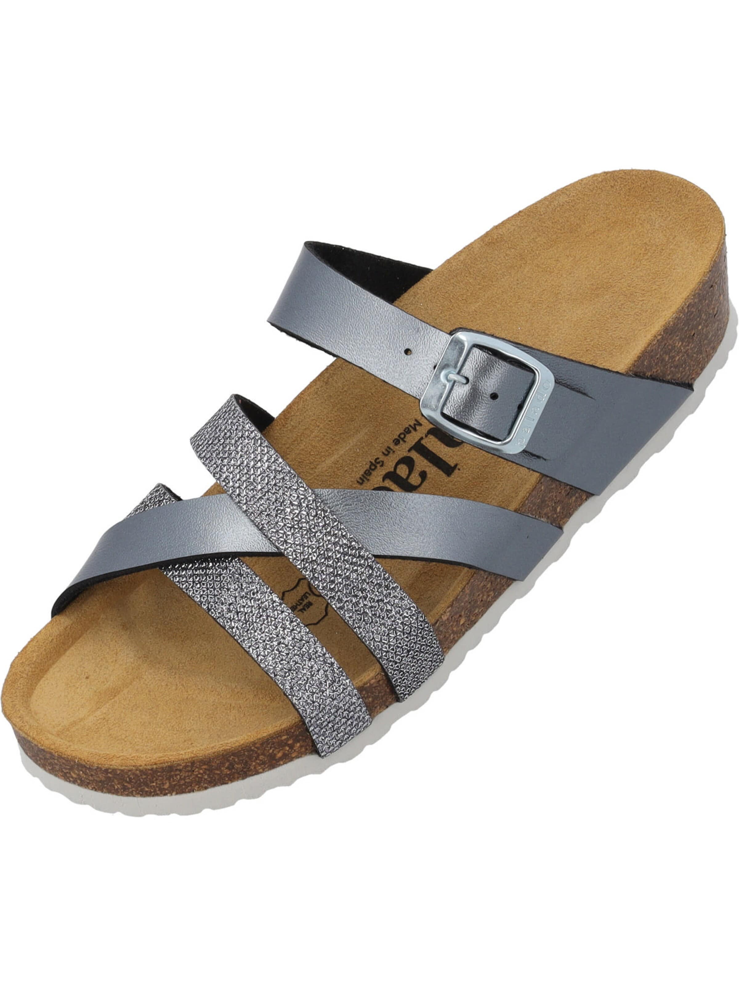 Palado Pantolette 'Palado Balmur'‌‌‌‌‌‌ in Grau: Vorderseite