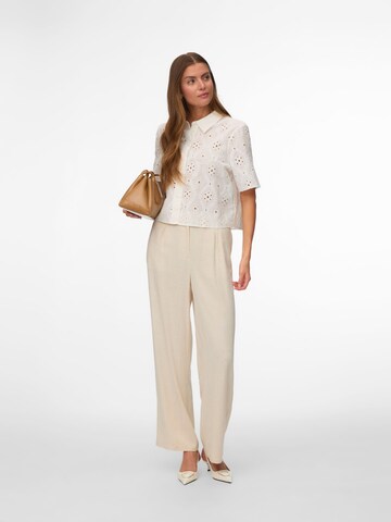 VERO MODA - Pierna ancha Pantalón plisado 'VMSissevera' en beige