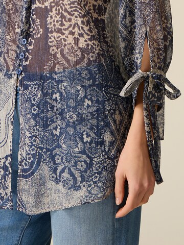 oltre - Blusa en azul
