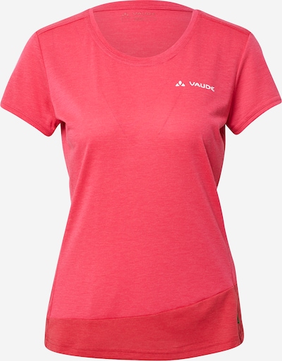 VAUDE T-shirt fonctionnel 'Sveit' en rouge / canneberge / blanc, Vue avec produit