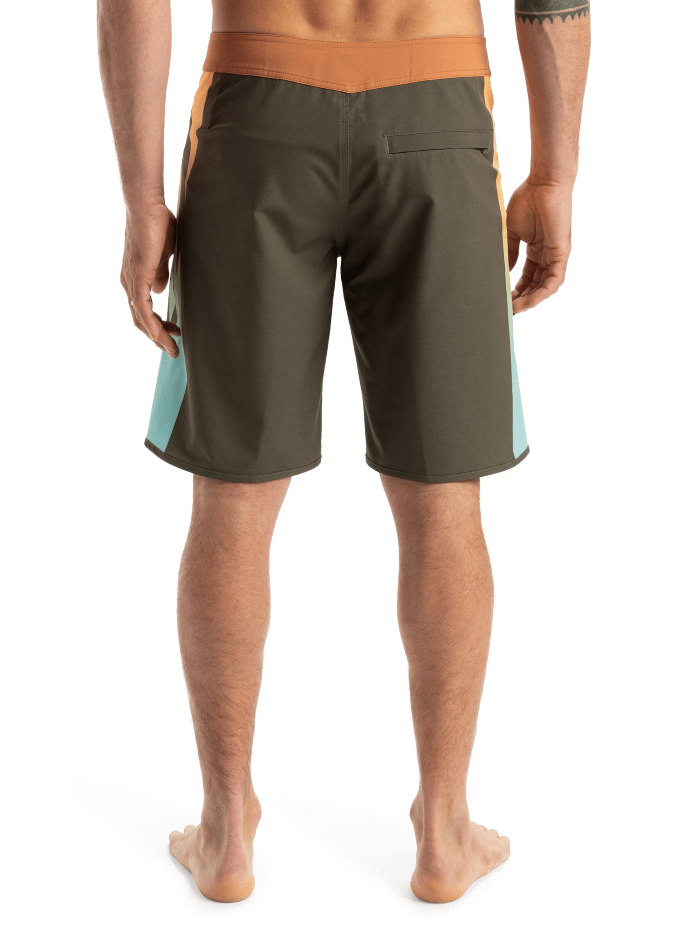 QUIKSILVER Swimming Trunks 'Surfsilk Holmes 20' in Green