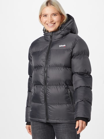 Veste mi-saison 'Idaho 2' Schott NYC en noir : devant