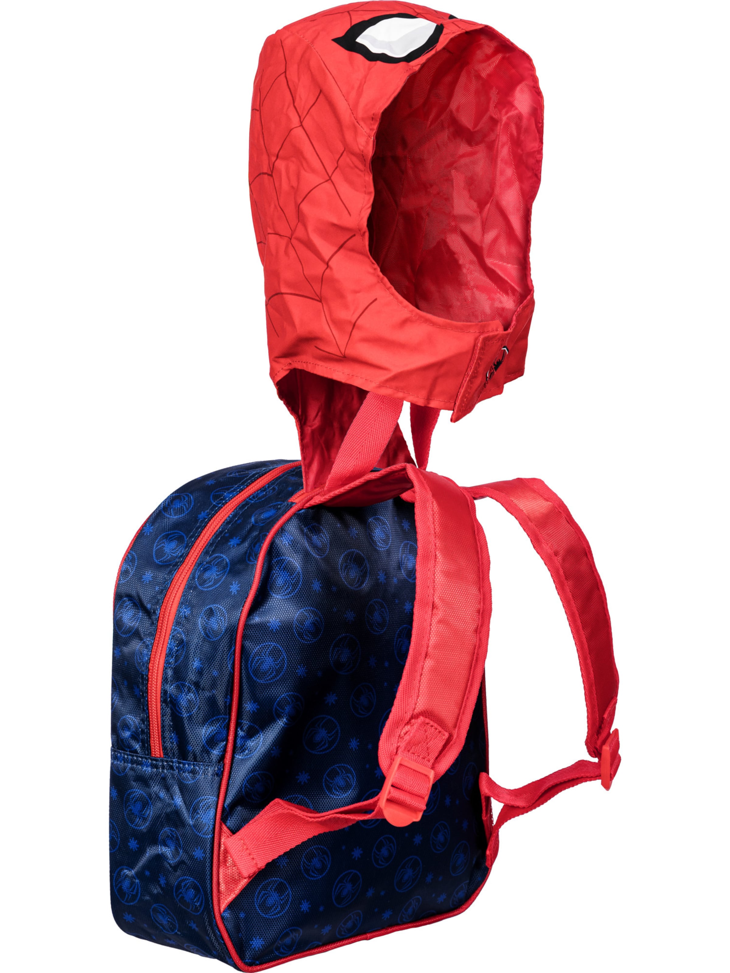 marvel Backpack 'Spiderman Gaze-Hooded' in Red