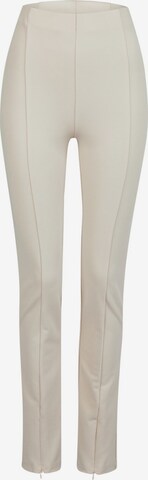 MARC AUREL Slim fit Pants in Beige: front