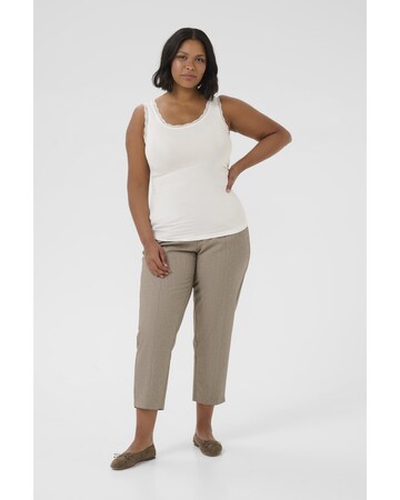 KAFFE CURVE Top 'KComia' – bílá