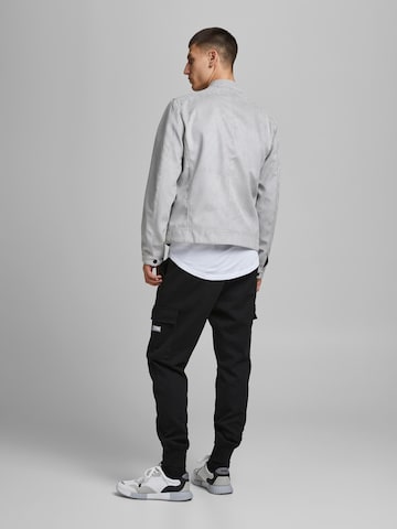 JACK & JONES Дънки Tapered Leg Карго панталон 'Gordon' в черно