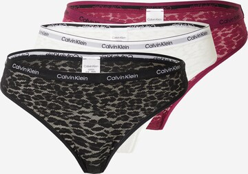 Calvin Klein UnderwearSlip - crvena boja: prednji dio