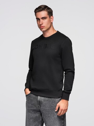 Ombre Sweatshirt 'B1711' in Black