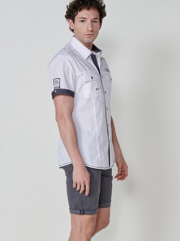 KOROSHI Regular Fit Skjorte i hvid