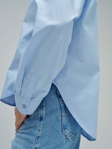 Chemisier 'Oversize Basic' Salsa Jeans en bleu