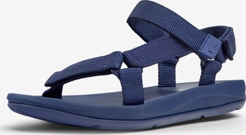 CAMPER Sandalen met riem ' Match ' in Blauw: voorkant