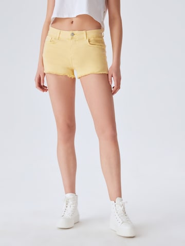 LTB Regular Shorts 'Pamela' in Gelb: predná strana