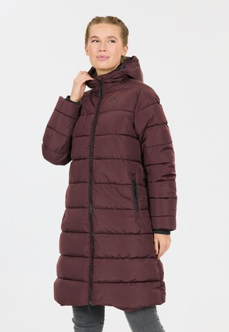 Whistler Winter coat 'Amaret' in Red: front